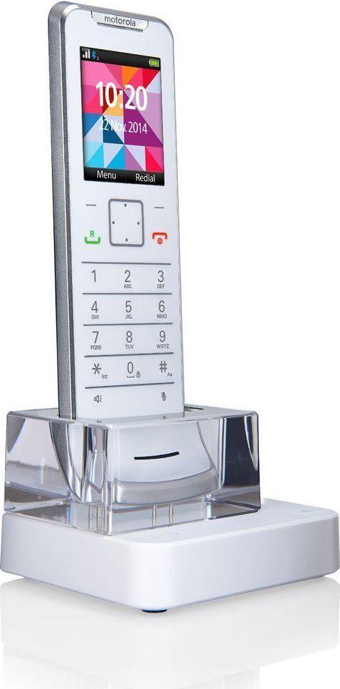 MOTOROLA Telefono fisso Cordless digitale Motorola IT.6.1X bianco